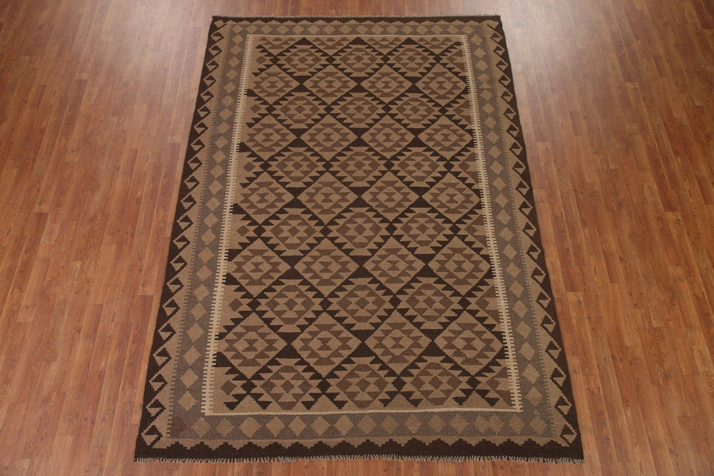 Geometric Kilim Oriental Area Rug 7x10