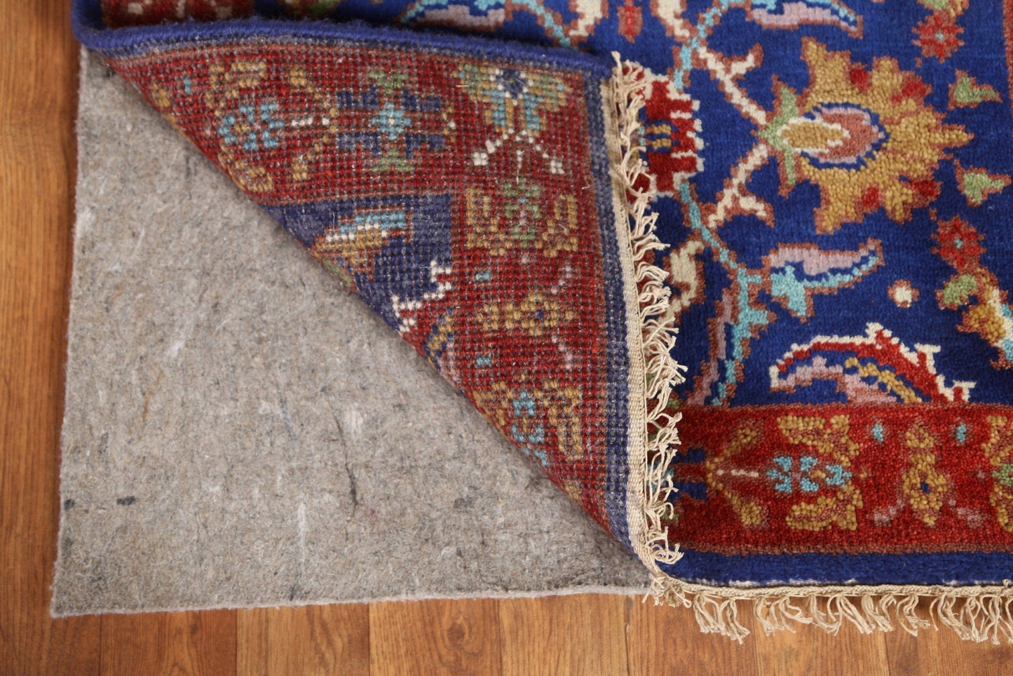 Heriz Serapi Runner Rug Hand-knotted 3x10