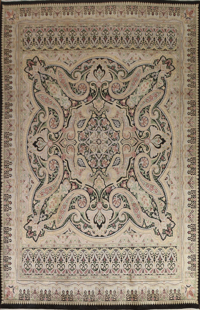 Vegetable Dye Aubusson Oriental Area Rug 9x12