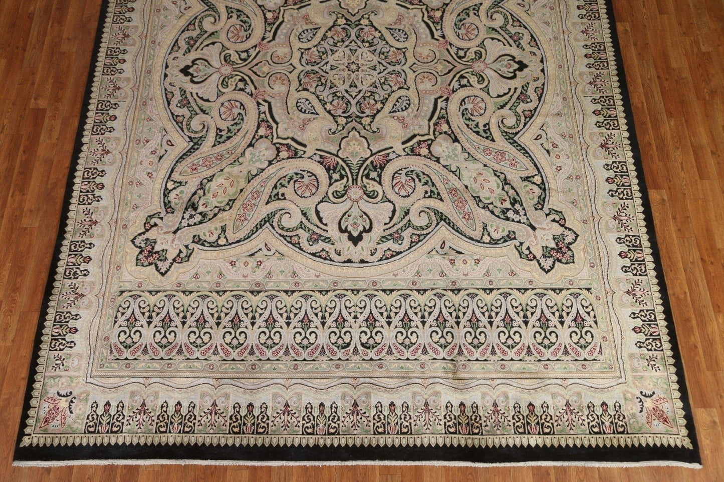 Vegetable Dye Aubusson Oriental Area Rug 9x12