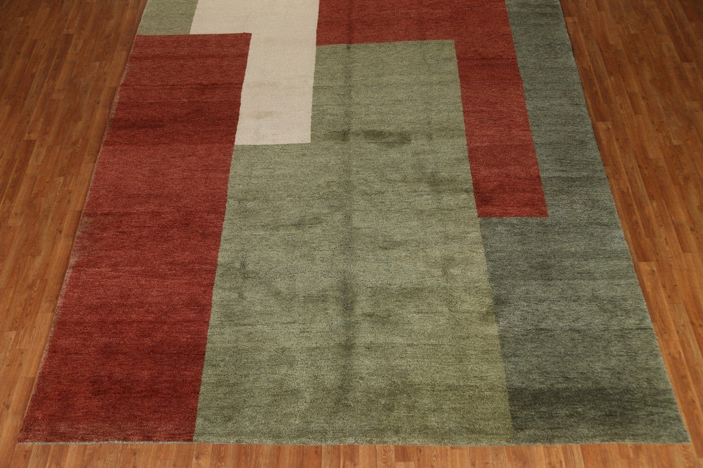 Large Wool Gabbeh Oriental Area Rug 10x14