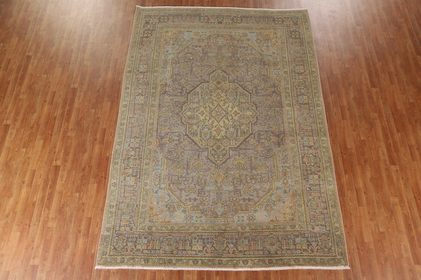 Over-Dyed Tabriz Persian Area Rug 8x11