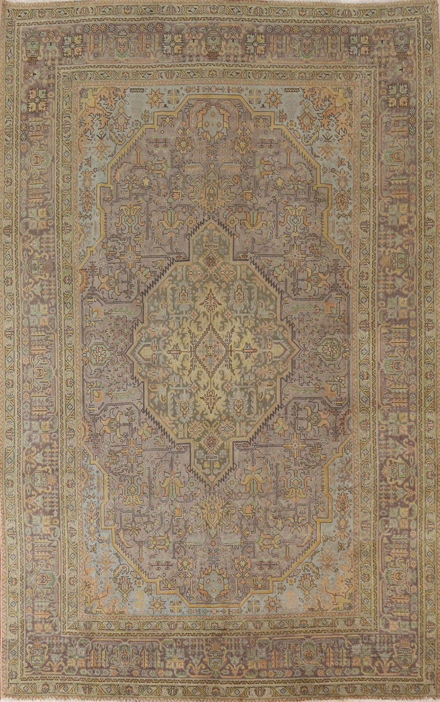 Over-Dyed Tabriz Persian Area Rug 8x11