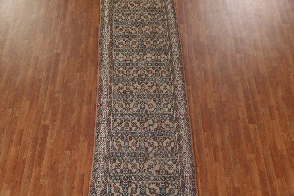 Vintage Mahal Persian Runner Rug 3x10