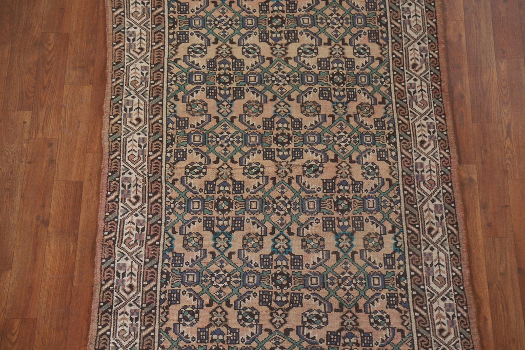 Vintage Mahal Persian Runner Rug 3x10