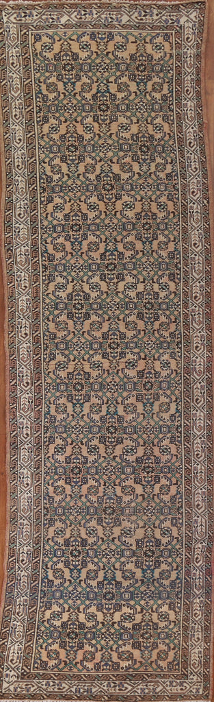 Vintage Mahal Persian Runner Rug 3x10