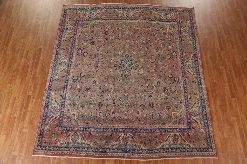 Traditional Mashad Persian Area Rug 9x11