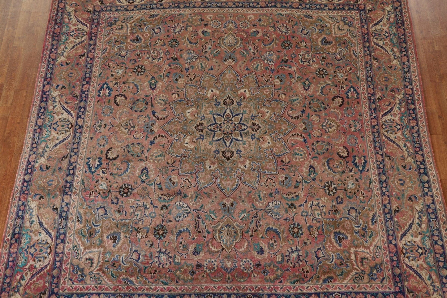 Traditional Mashad Persian Area Rug 9x11