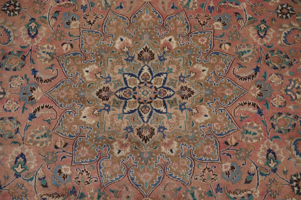 Traditional Mashad Persian Area Rug 9x11