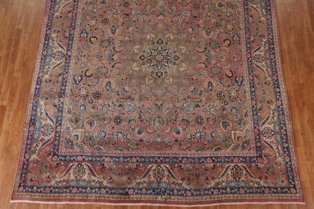 Traditional Mashad Persian Area Rug 9x11