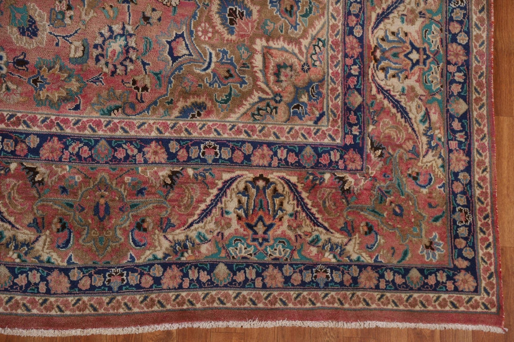 Traditional Mashad Persian Area Rug 9x11