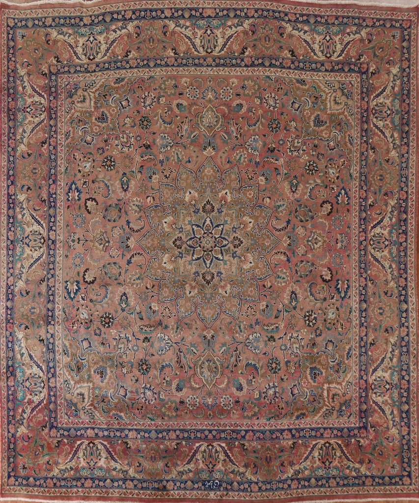 Traditional Mashad Persian Area Rug 9x11