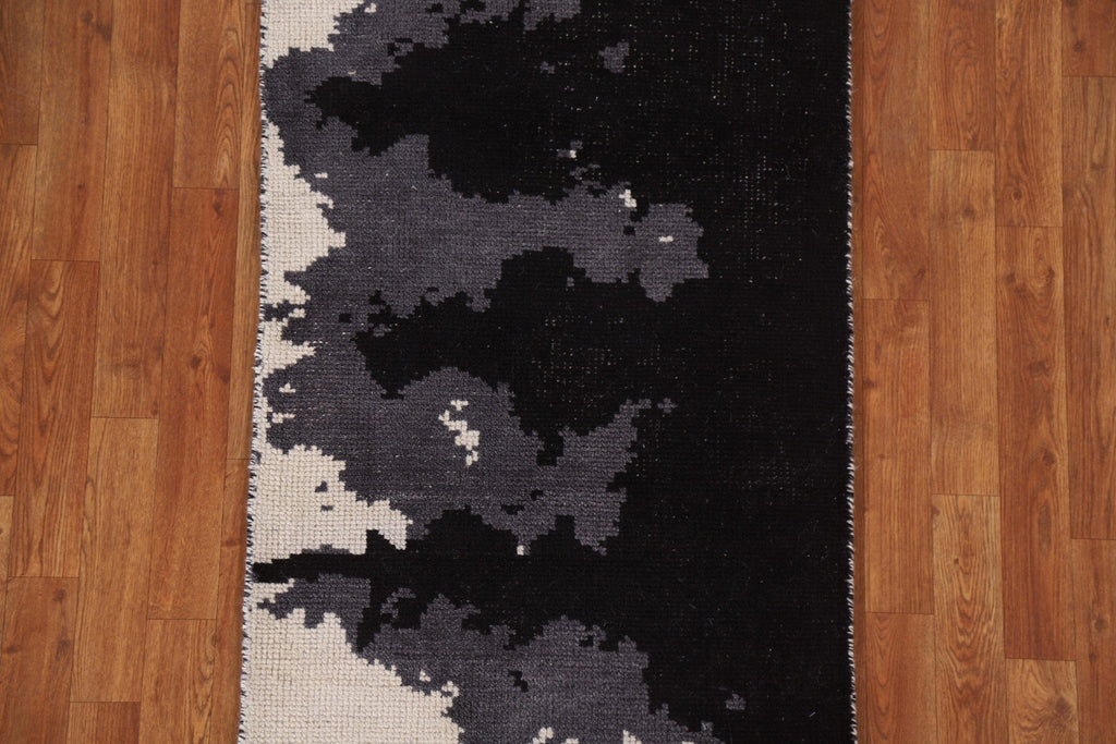 Wool Abstract Oriental Rug 2x4