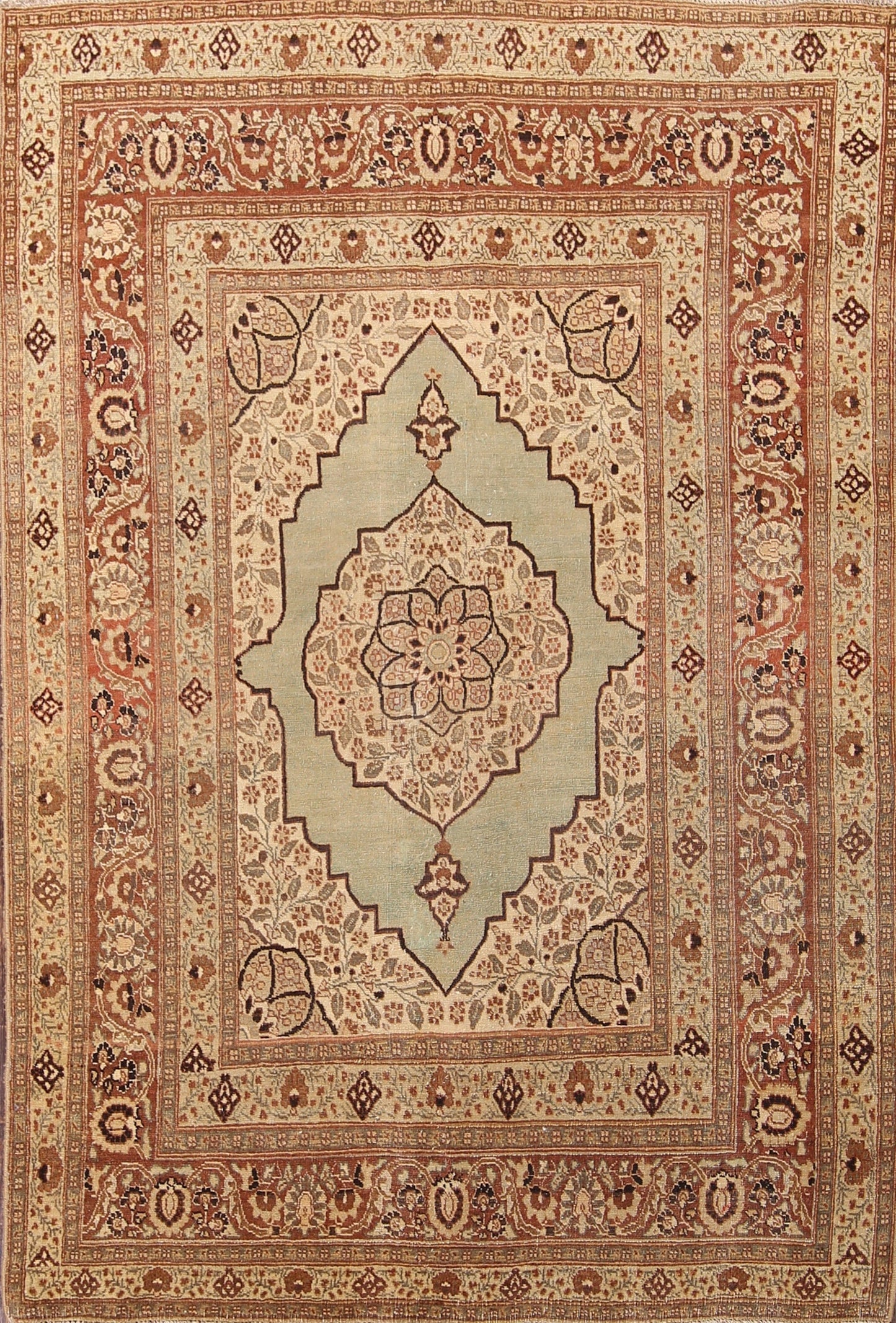 4x6 Tabriz Persian Area Rug