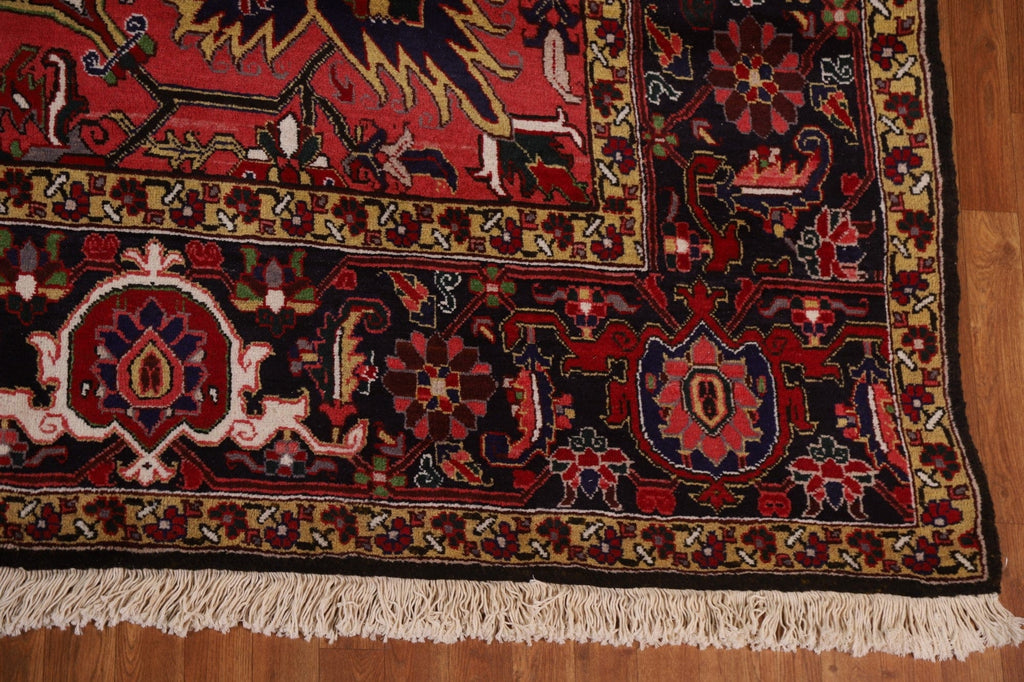 Vegetable Dye Heriz Serapi Persian Large Rug 12x19