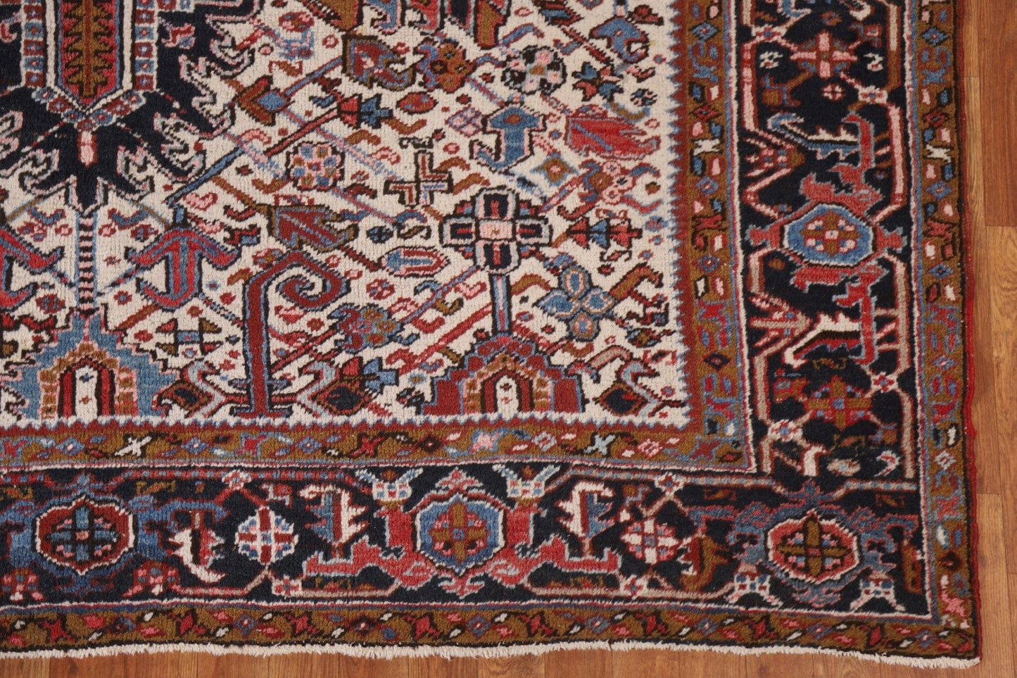 All-Over Heriz Persian Area Rug 7x10