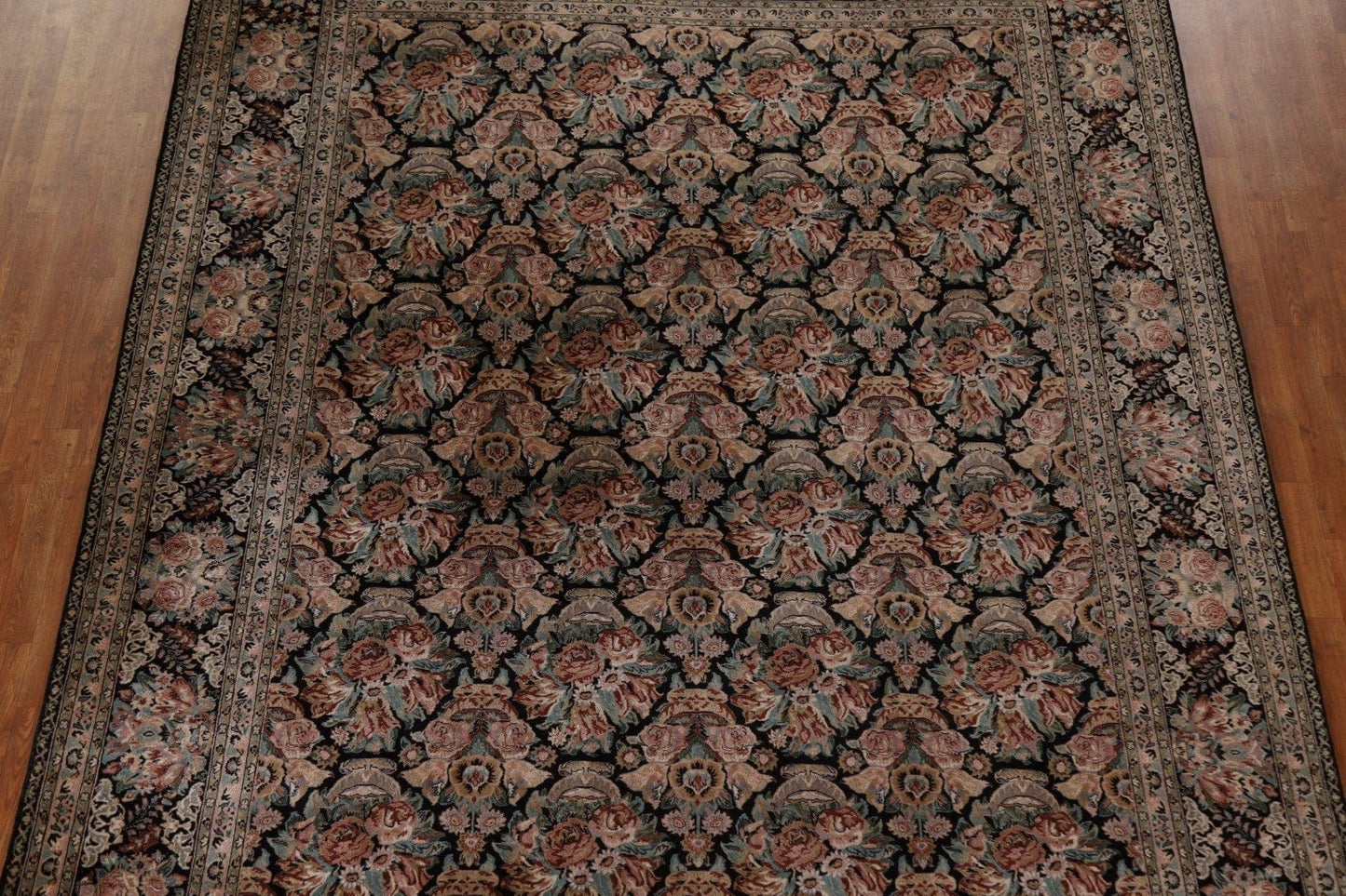 Vegetable Dye Aubusson Oriental Area Rug 9x12