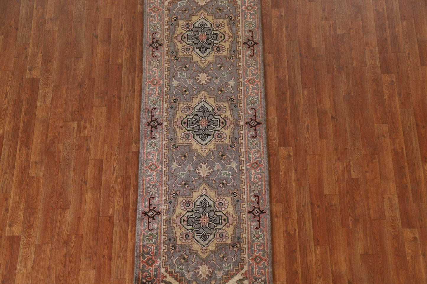 Wool Heriz Serapi Runner Rug 3x8