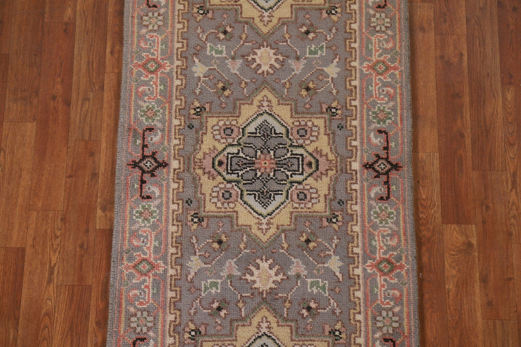 Wool Heriz Serapi Runner Rug 3x8