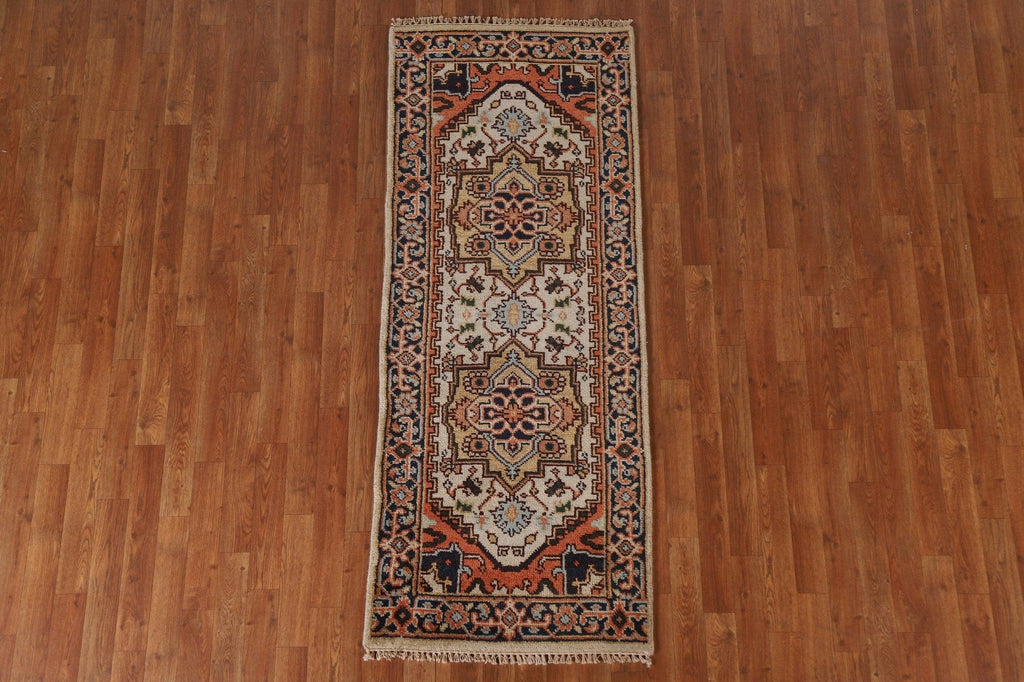 Handmade Heriz Serapi Area Rug 3x6