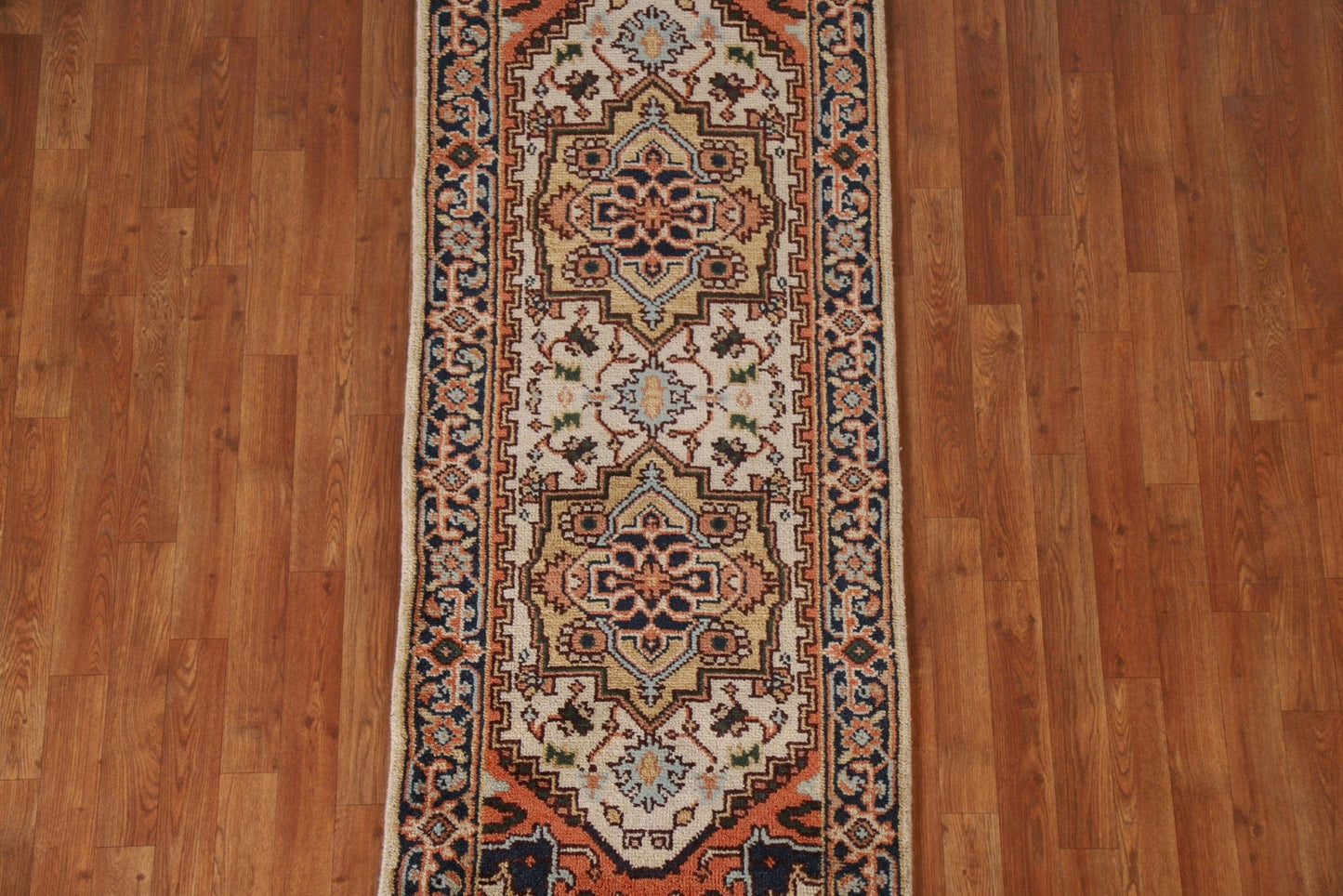 Handmade Heriz Serapi Area Rug 3x6