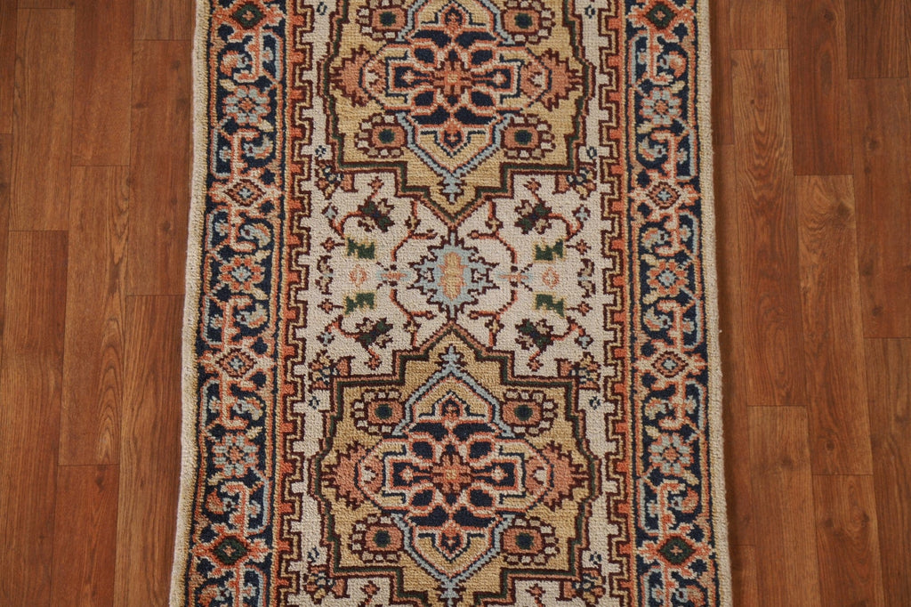 Handmade Heriz Serapi Area Rug 3x6