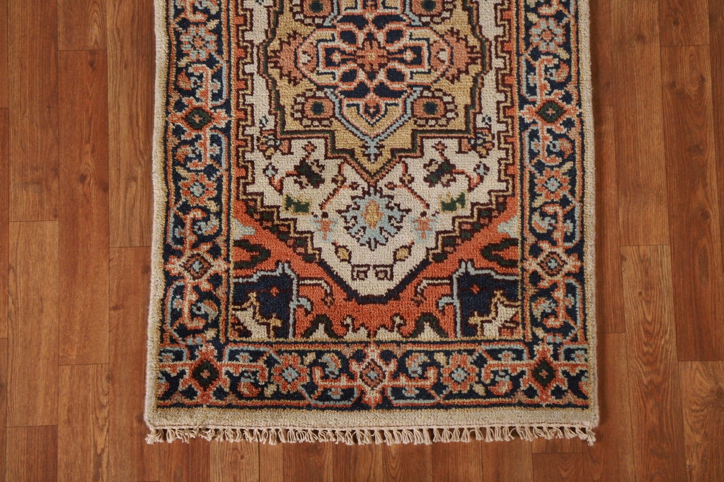 Handmade Heriz Serapi Area Rug 3x6