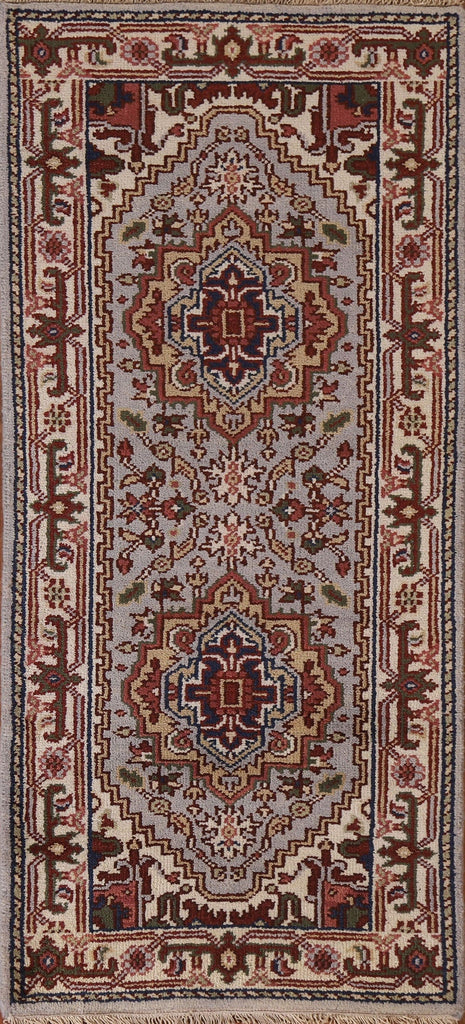 Geometric Heriz Serapi Oriental Area Rug 3x6