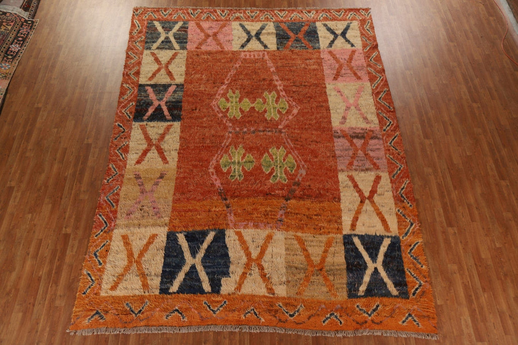 Tribal Moroccan Berber Area Rug 10x13