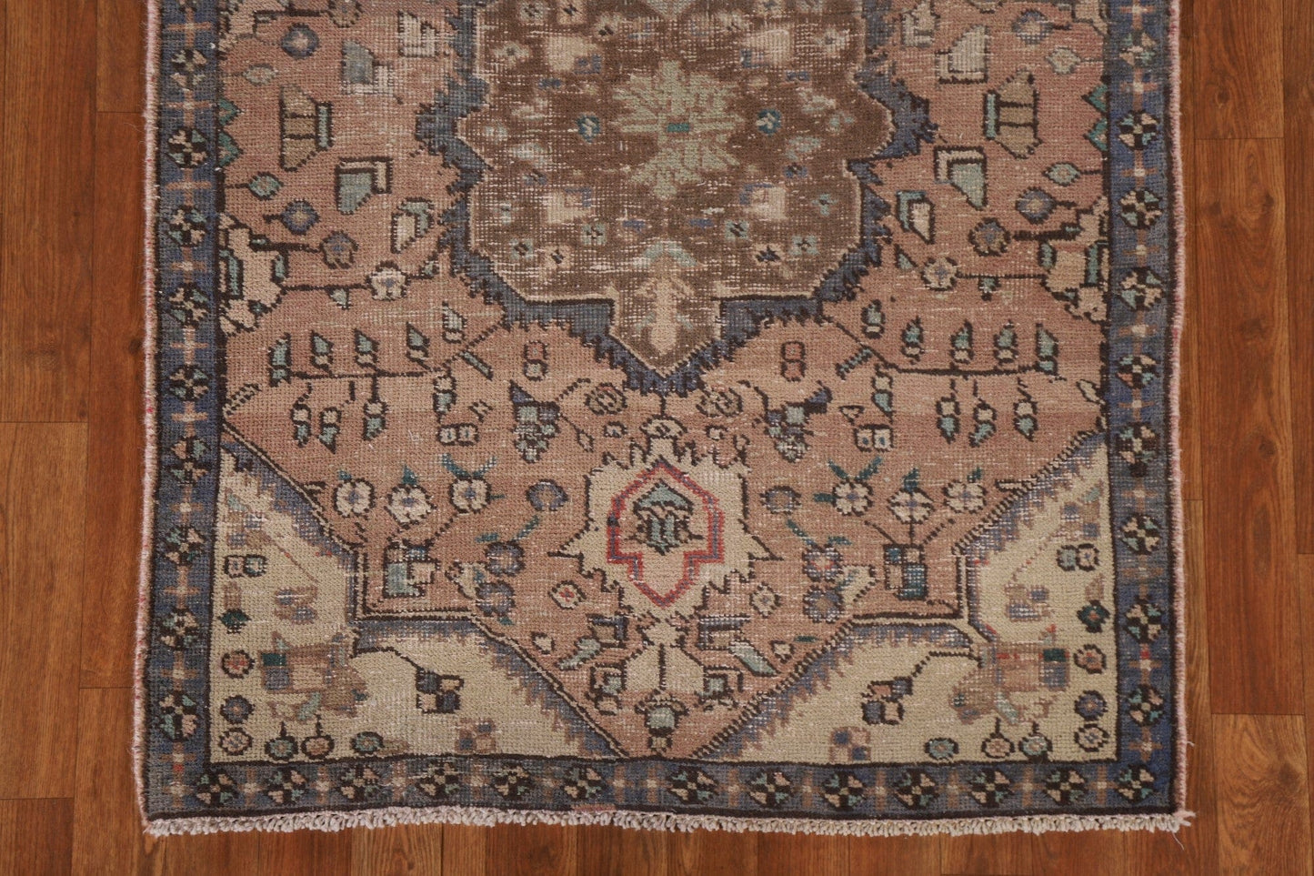 Vintage Wool Tabriz Persian Rug 3x4