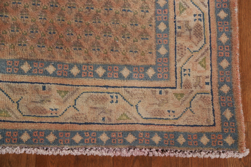 Distressed Botemir Persian Runner Rug 3x7