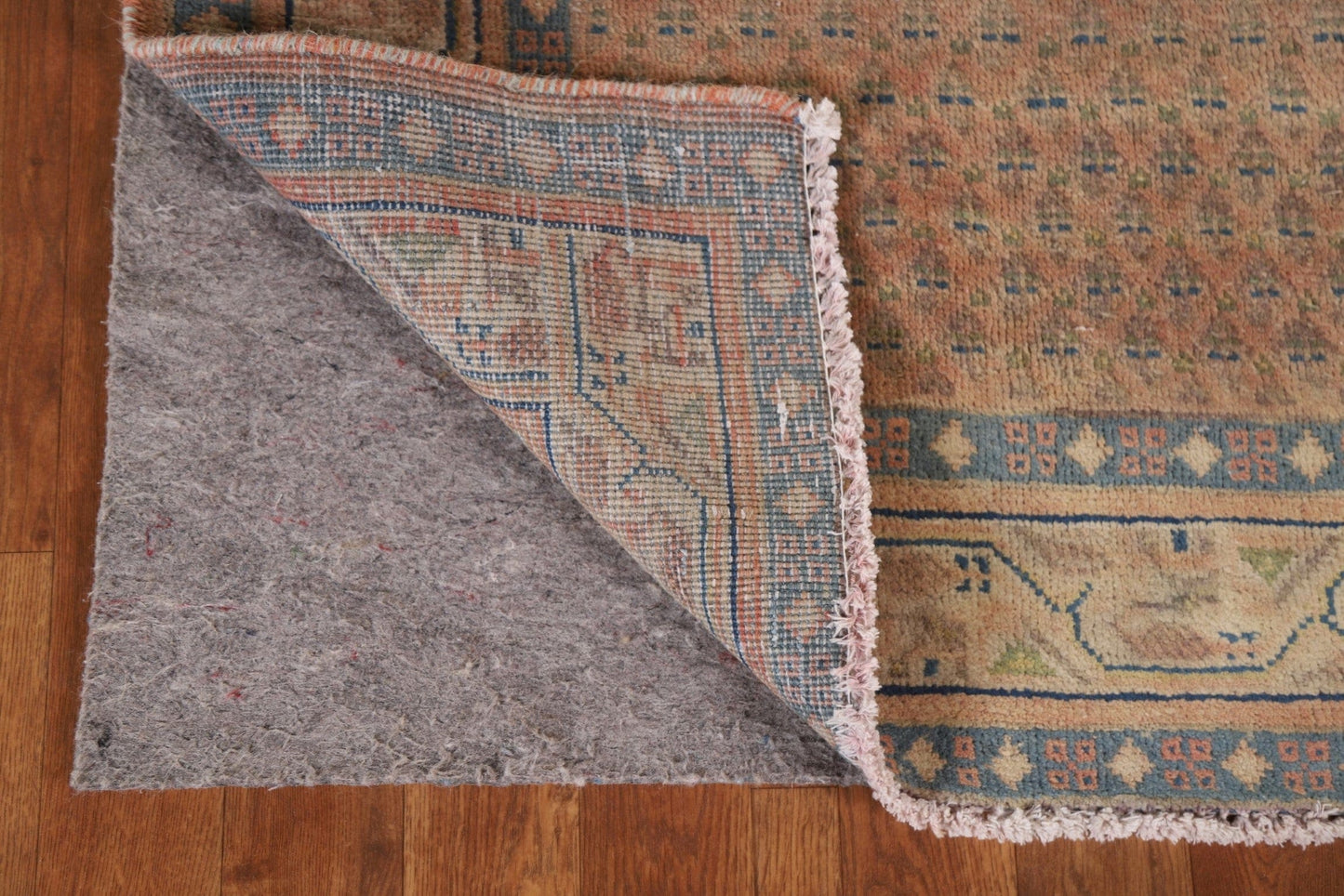 Distressed Botemir Persian Runner Rug 3x7