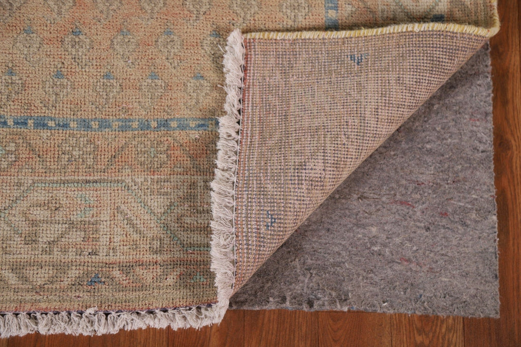 Distressed Wool Botemir Persian Runner Rug 3x10