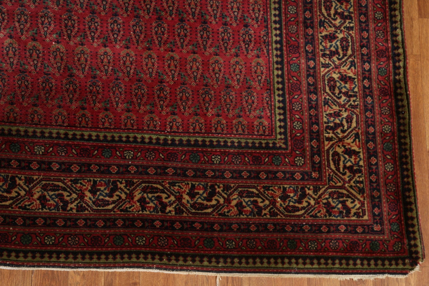 All-Over Boteh Botemir Persian Area Rug 9x12