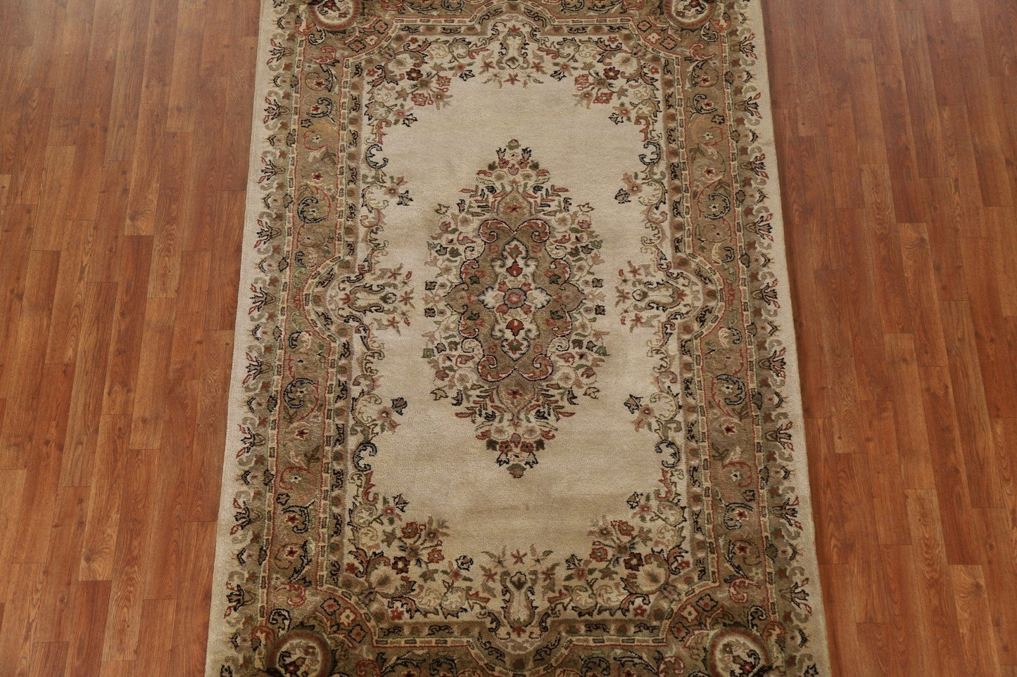 Traditional Aubusson Indian Area Rug 5x8