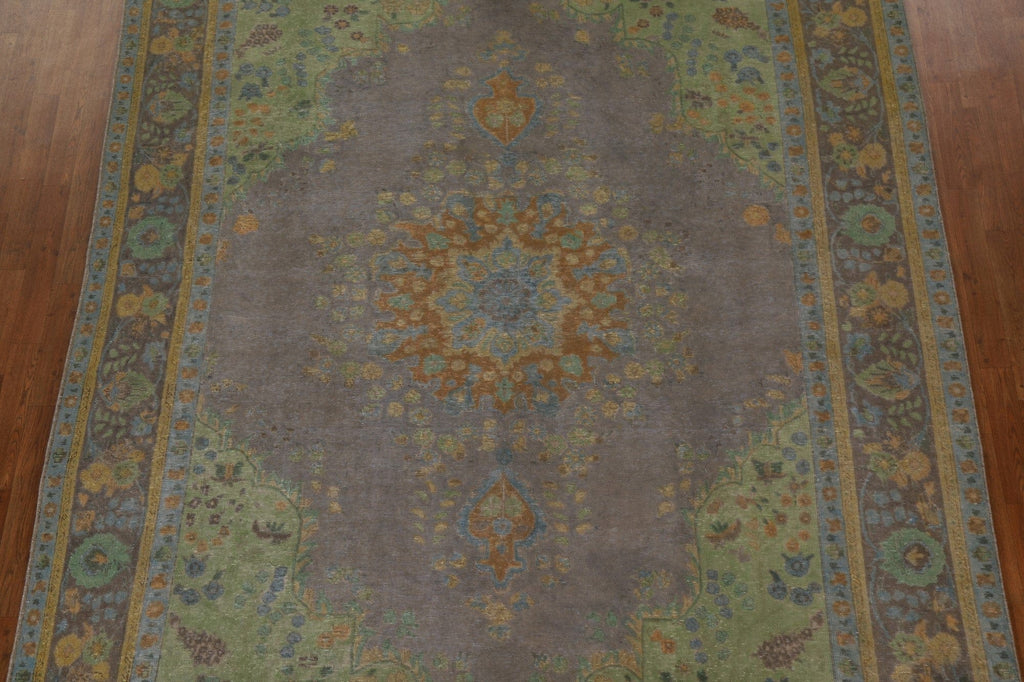 Over-Dyed Tabriz Persian Area Rug 8x11