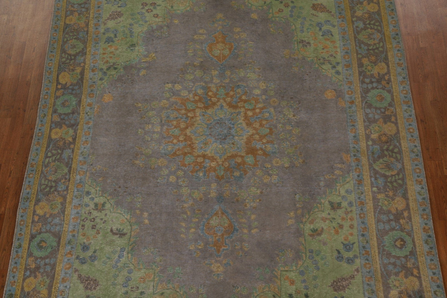 Over-Dyed Tabriz Persian Area Rug 8x11