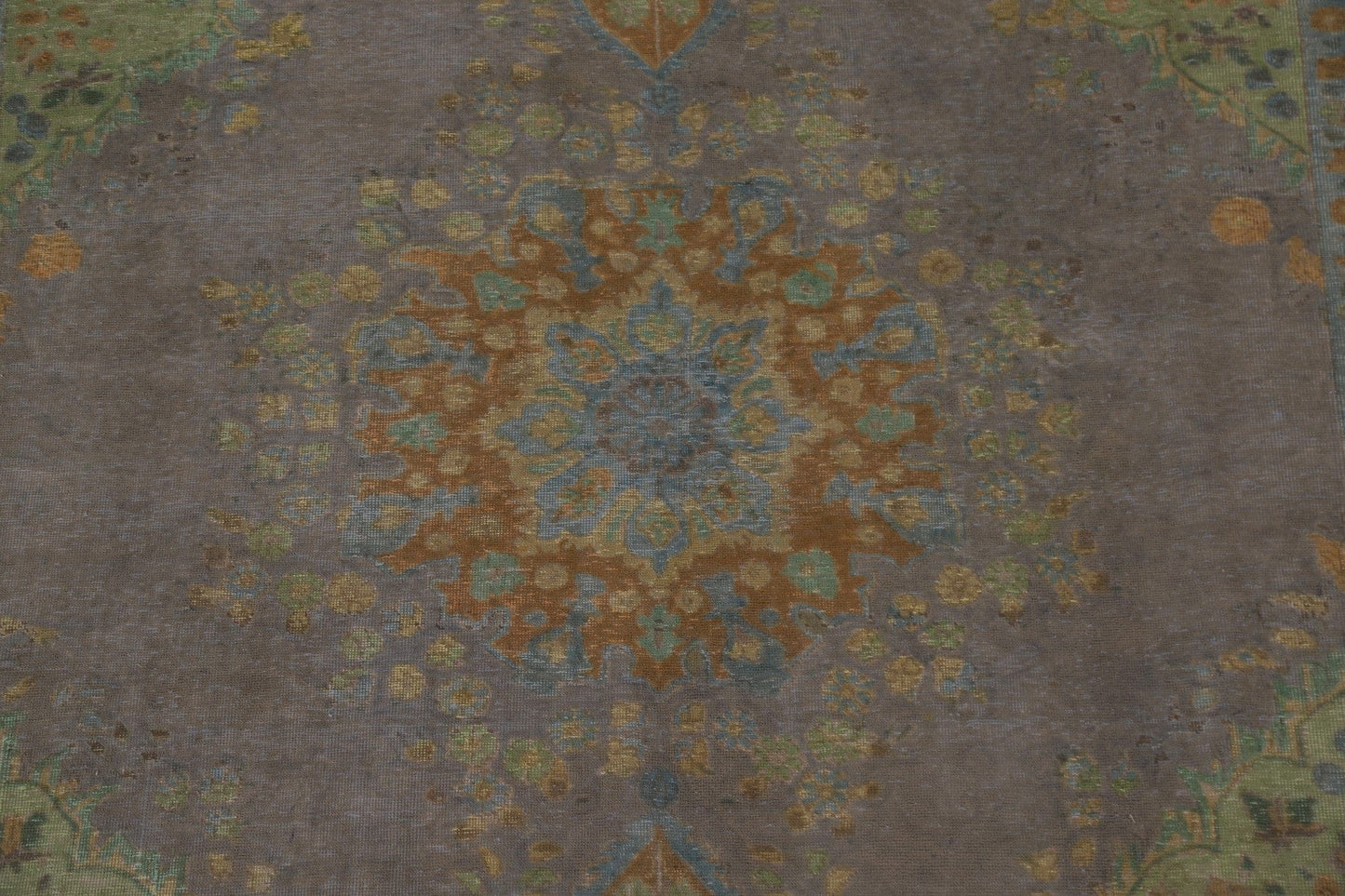 Over-Dyed Tabriz Persian Area Rug 8x11