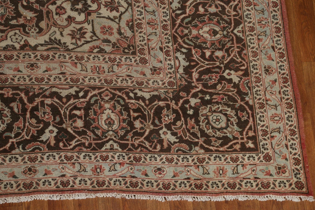 Traditional Mashad Persian Area Rug 10x13