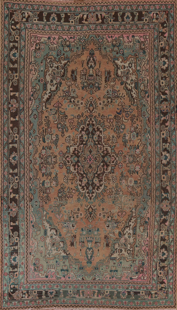 Over-Dyed Hamedan Persian Area Rug 7x10