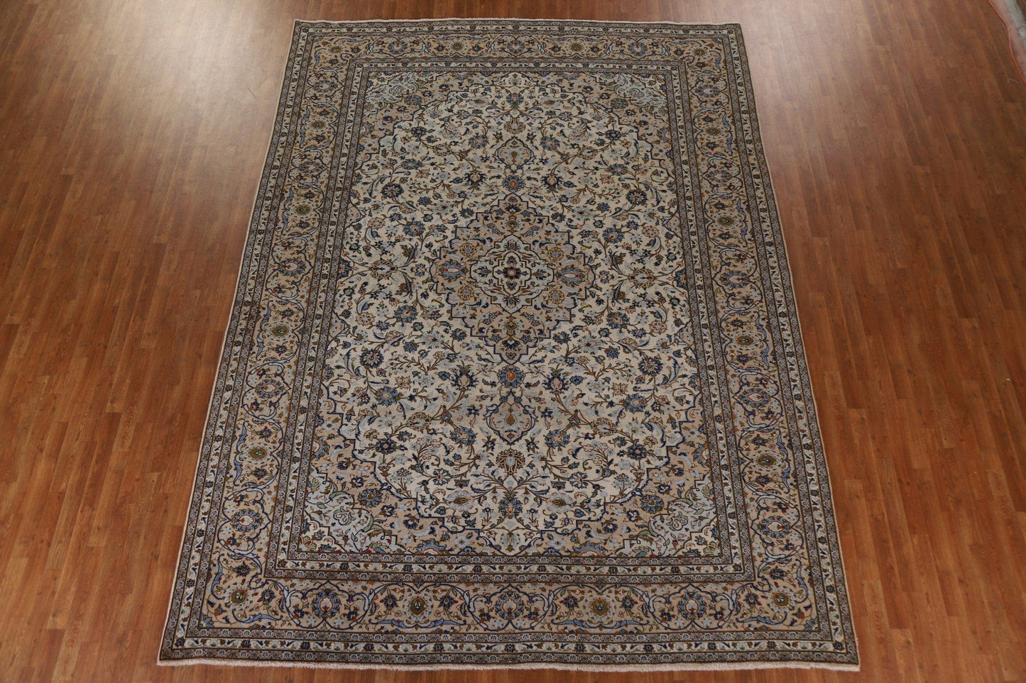 Vintage Najafabad Persian Area Rug 9x13