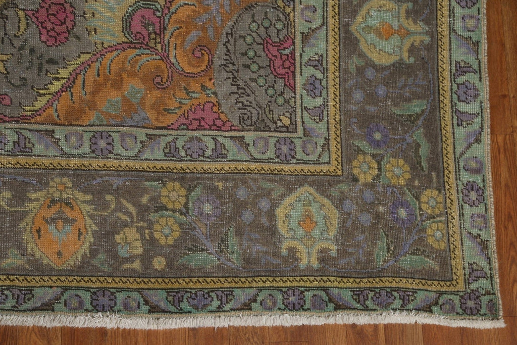 Over-Dyed Tabriz Persian Area Rug 10x13