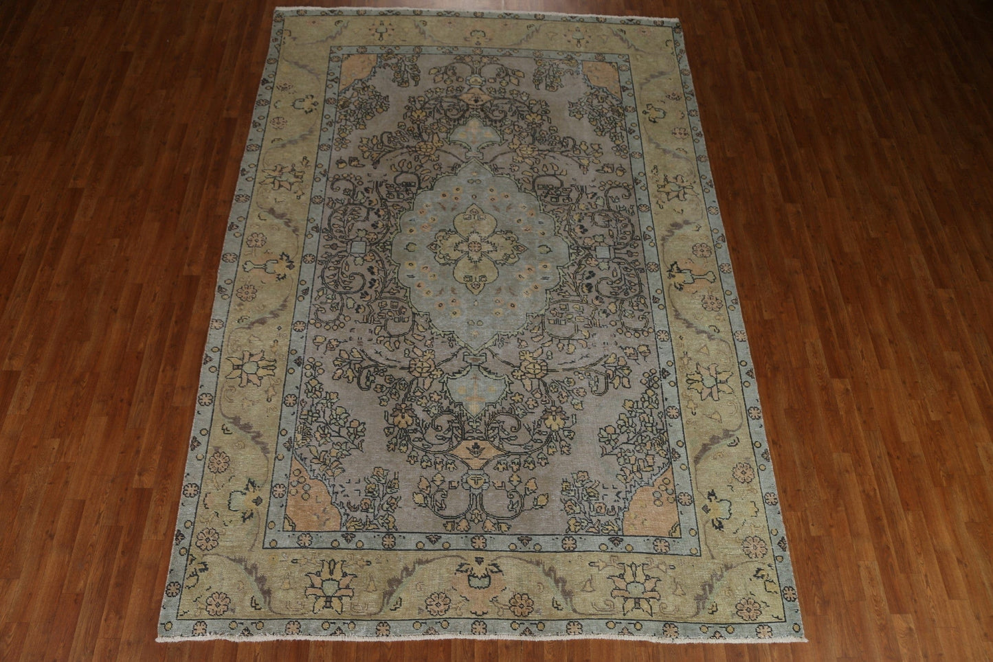 Over-Dyed Tabriz Persian Area Rug 8x11