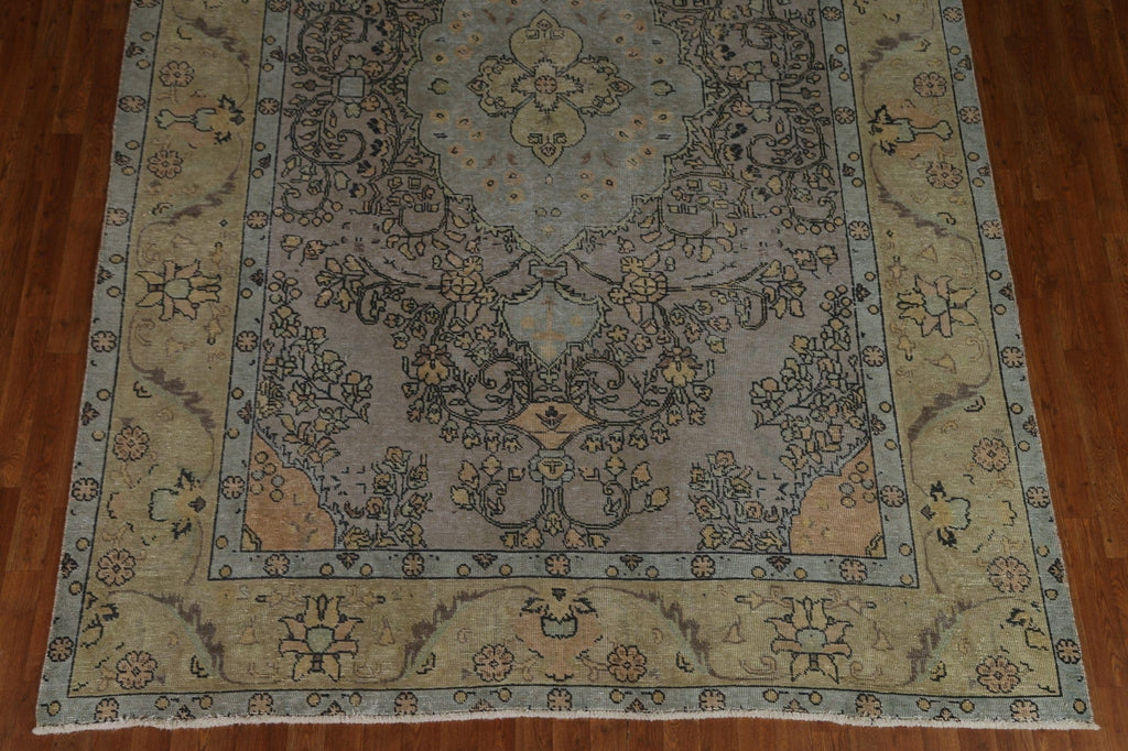 Over-Dyed Tabriz Persian Area Rug 8x11