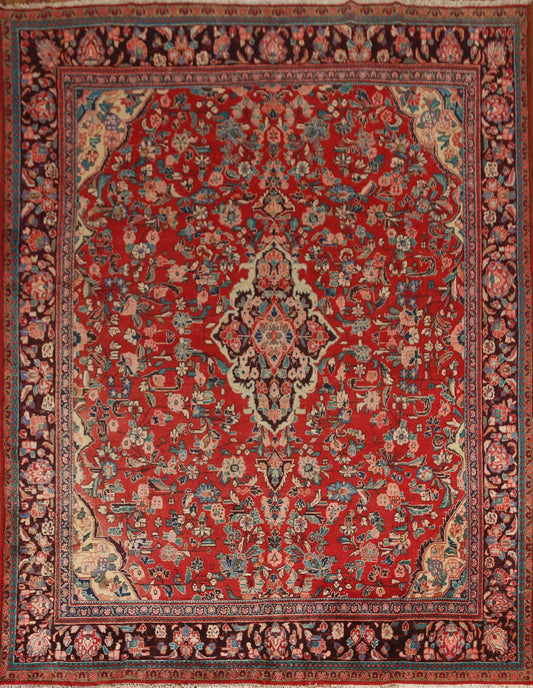 Vegetable Dye Mahal Persian Square Area Rug 10x10