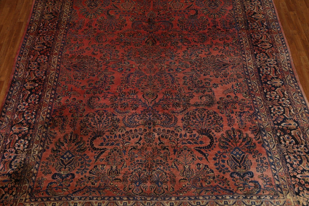 Antique Sarouk Persian Large Rug 11x13