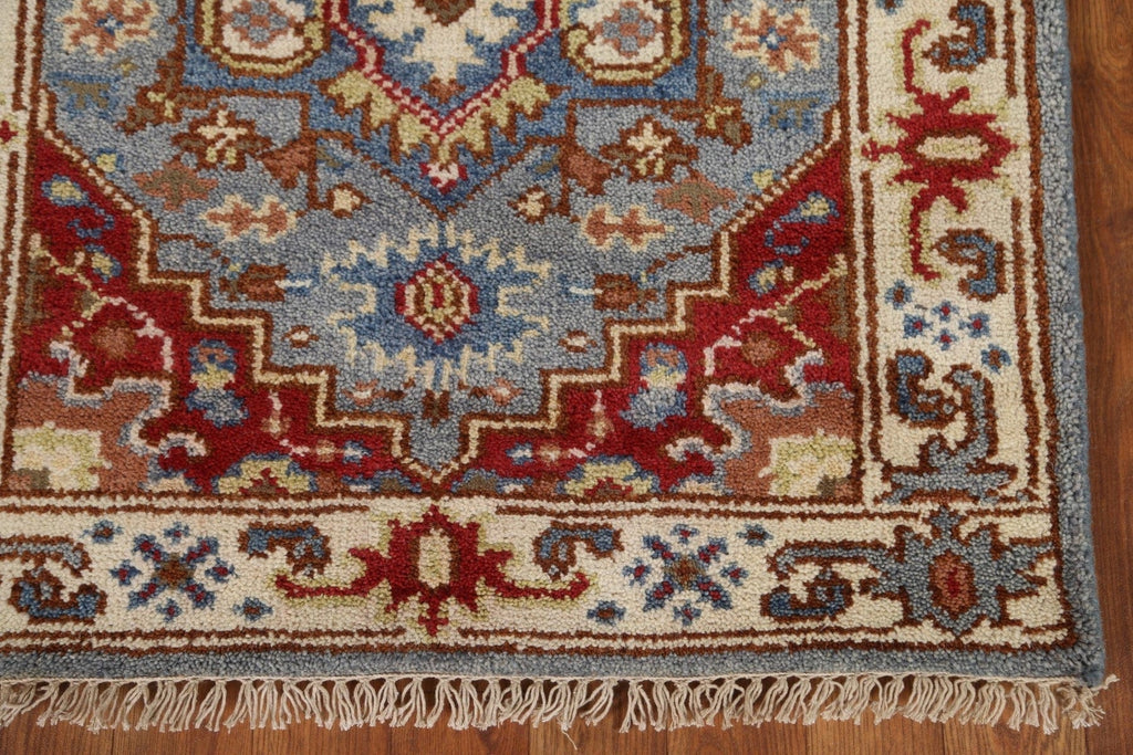 Blue Heriz Serapi Oriental Wool Rug 3x6