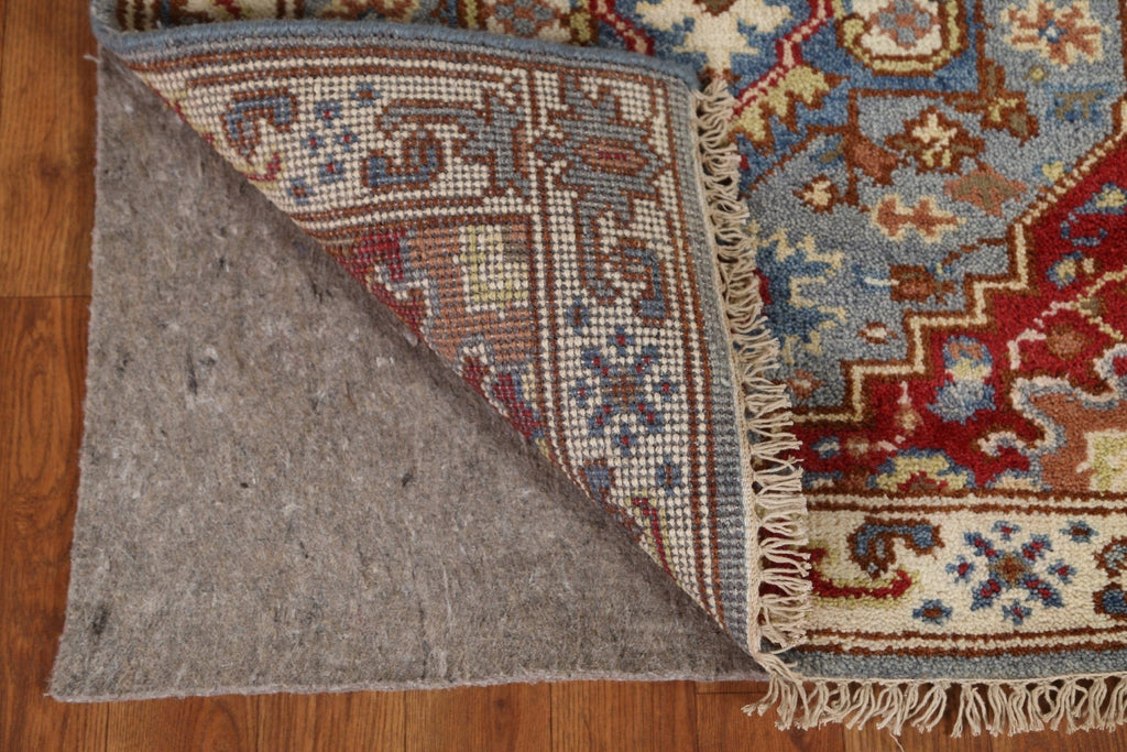 Blue Heriz Serapi Oriental Wool Rug 3x6