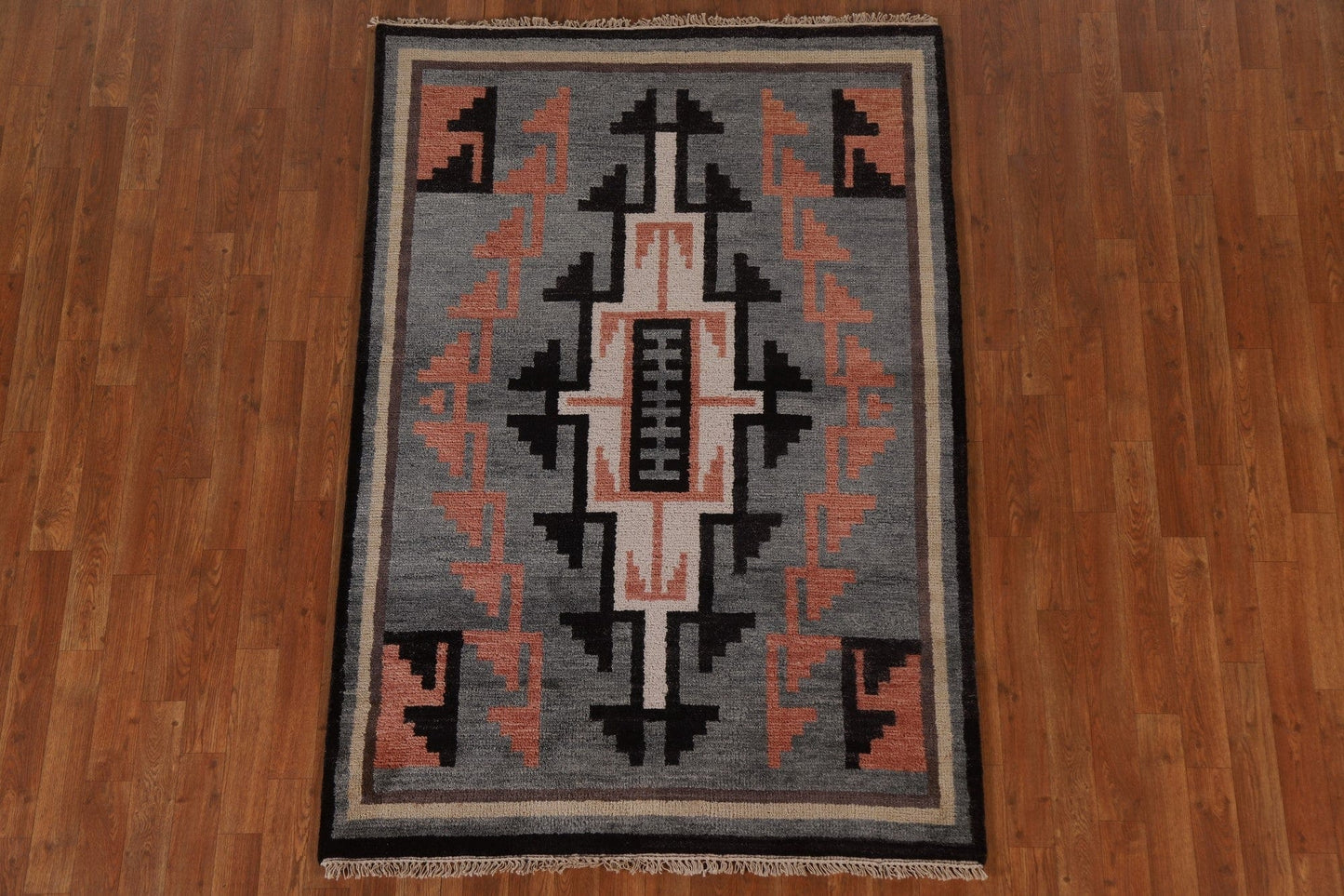 Handmade Navajo Oriental Area Rug 4x6