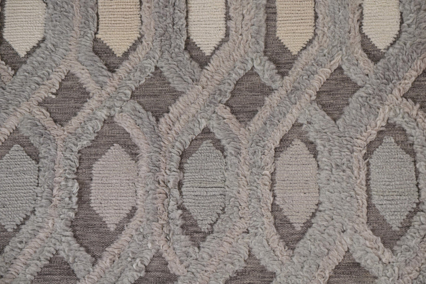 Trellis Moroccan Wool Area Rug 5x8